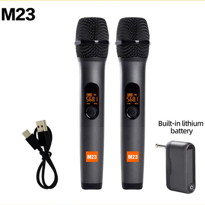 Microphone Wireless Karaoke System - Cordless Perfect for Karaoke & DJs