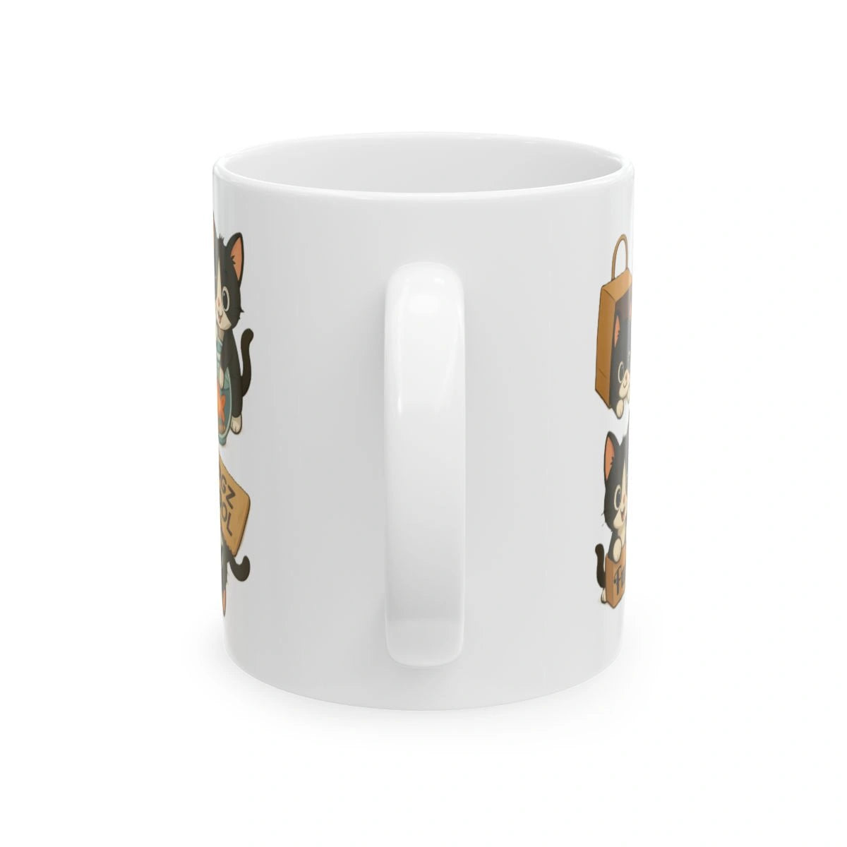 Kittens Rule Dogz Drool: Kittens and Coffee Lover's 11oz Mug